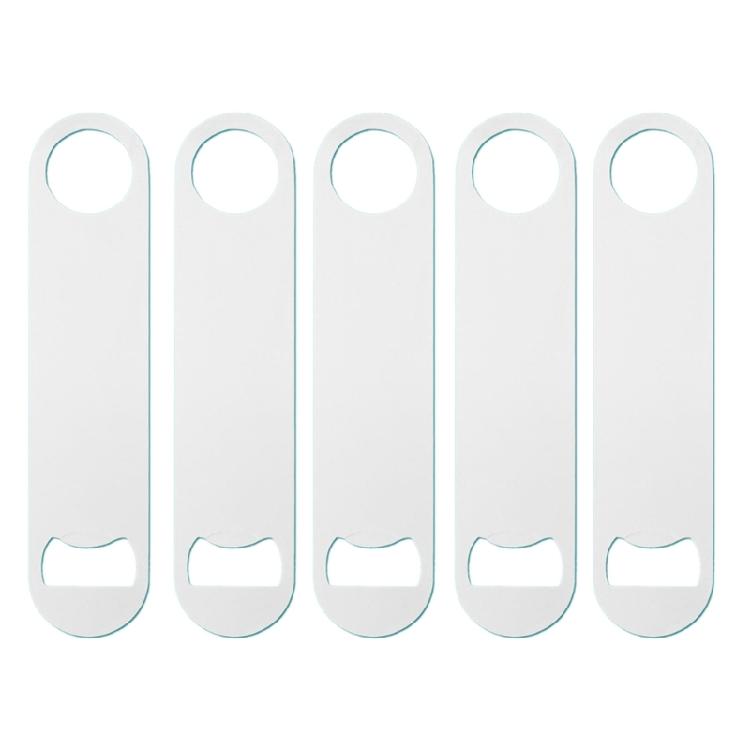 5Pcs Heat Transfer Bottle Openers Customizable Beverage Opener Sublimation Blank Can Opener Multifunctional Kitchen Tool