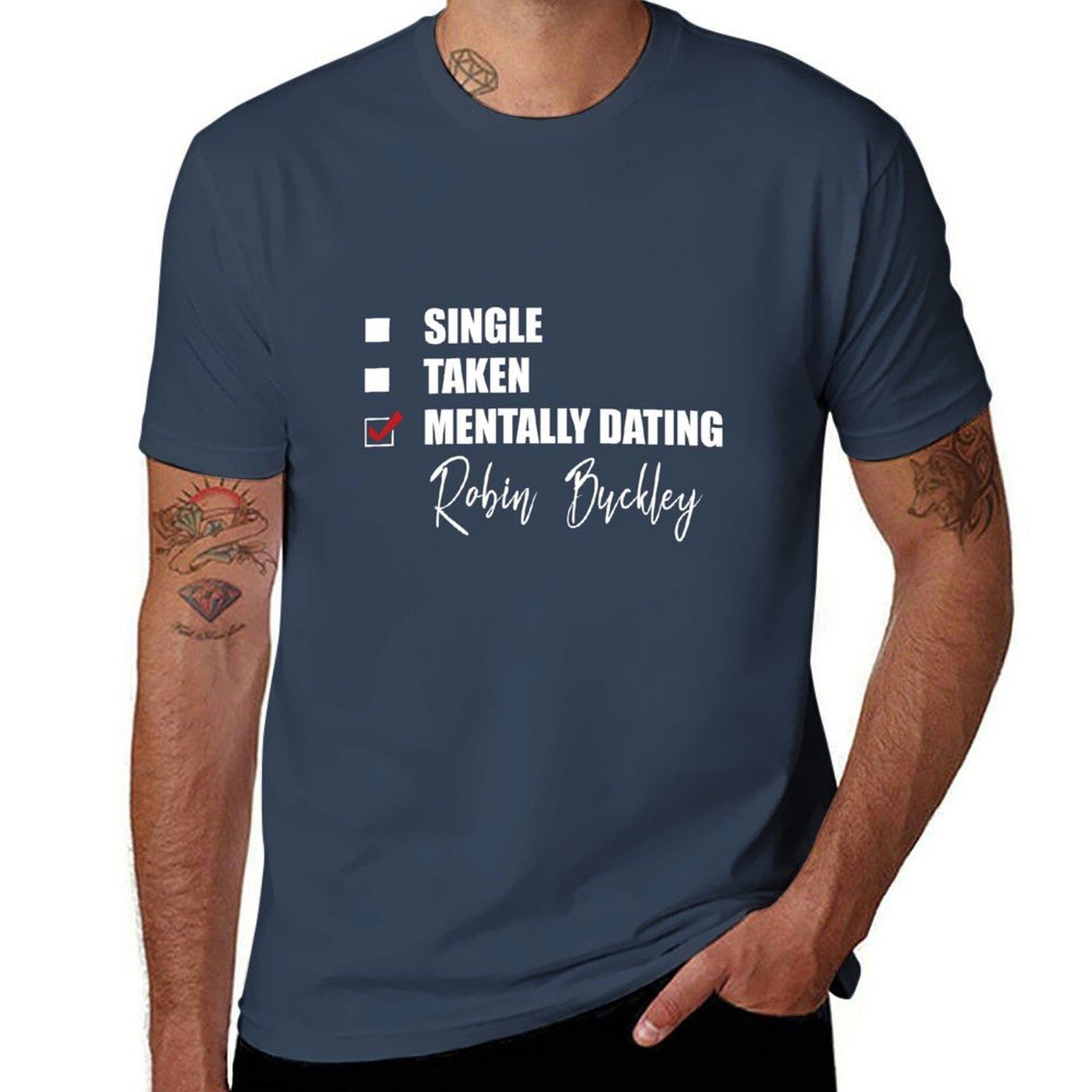 Unisextally Dating Robin Buckley TShirt AntiWrinkle Short Sleeve TShirt S