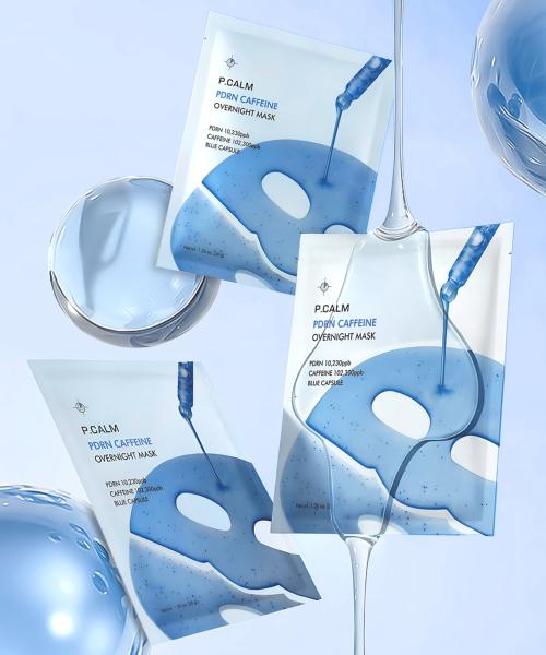 Pikang PDRN Caffeine Overnight Mask (8 sheets) NONE