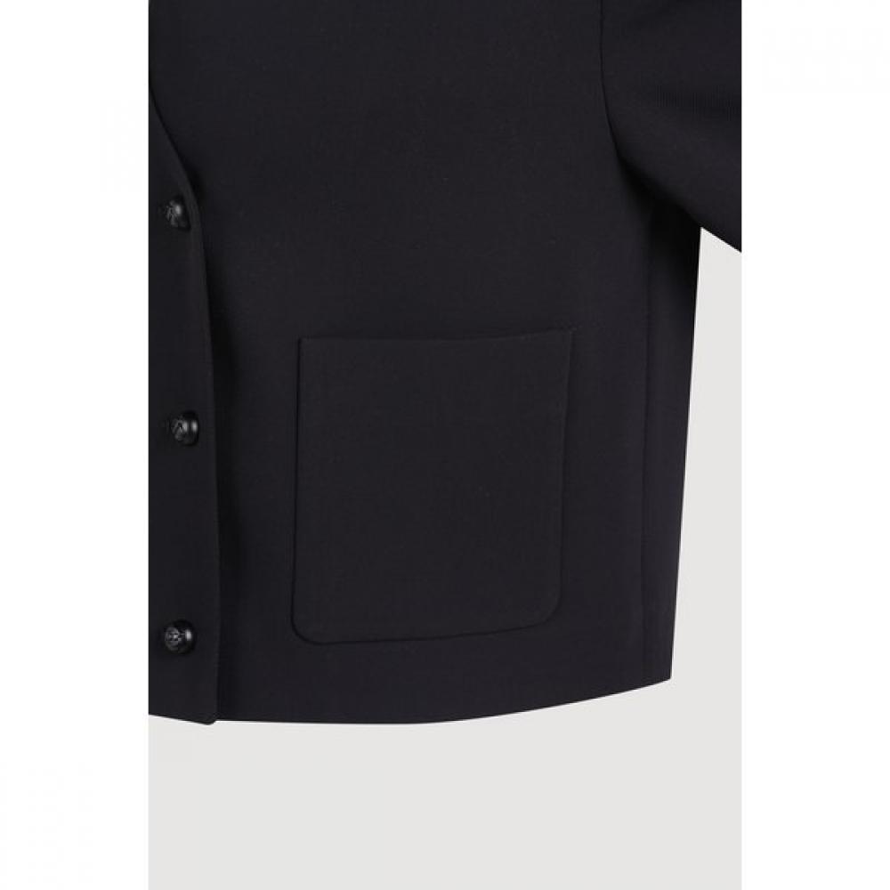 Lucky Chouette Basic No Collar Crop Jacket Lqjam25200