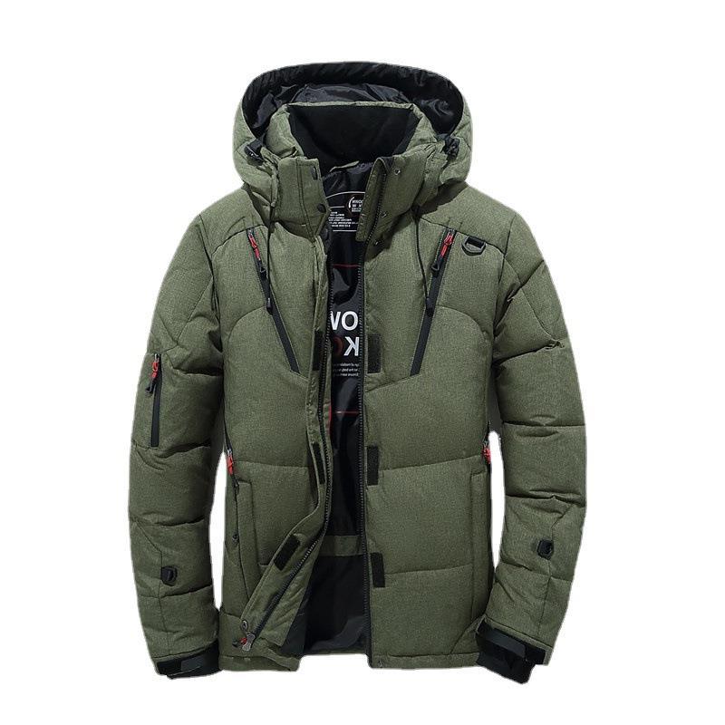 Winter Windproof Outdoor Warm Down Jacket Men's Thick Short Korean Down Jacket Men's Jacket