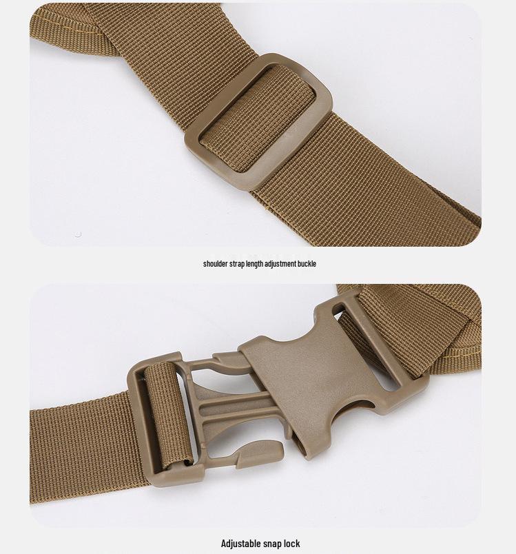 Men's Tactical Crossbody Bag: Multi-functional Outdoor Shoulder Bag & Travel Chest Bag