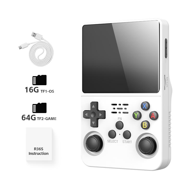 Console Rétro Portable R36S – 40 000 Jeux, écran IPS 3,5 Pouces Et Batterie 3500 MAh