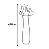 Transparent Disposable Hand Sleeves Non-Slip Cleaning Long Gloves Disposable Gloves  for Kitchen