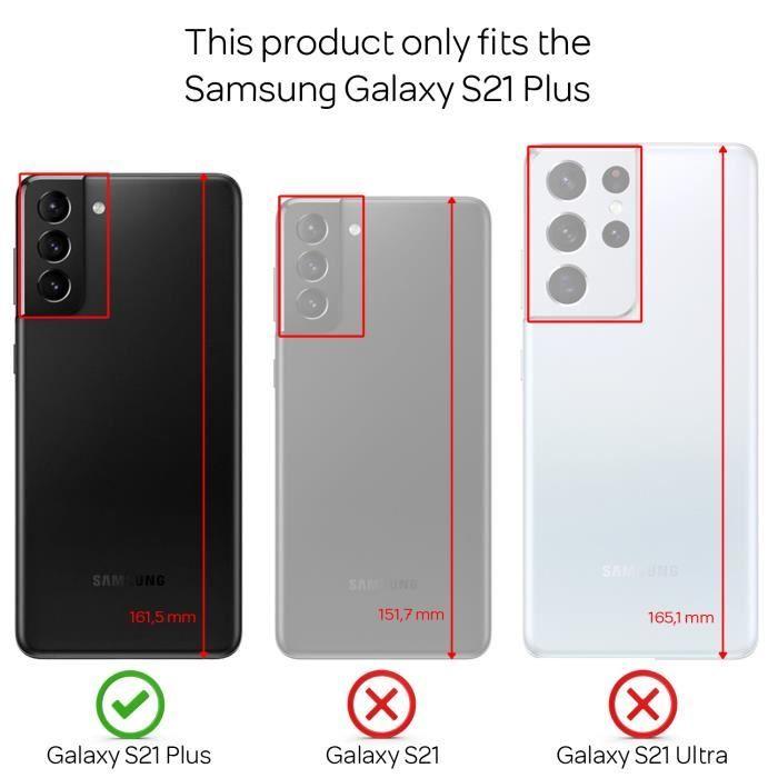Coque - nalia - galaxy s21 plus - transparent - rigide - silicone bumper