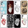 Human Heart Anatomy For Xiaomi POCO C65 F5 X5 X4 X3 Pro F3 F4 M5s Mi 14 13 Pro 11T 12T 13T 12 Lite Phone Case
