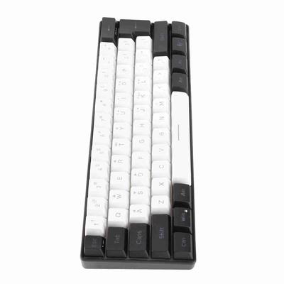 G61 RGB Keyboard LED Backlight 61 Keys Ergonomic Mechanical Feeling Wired Gaming Keyboard for Business