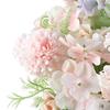 Artificial Flower Fake Peony Chrysanthemum Hydrangea Bouquet Faux Silk Floral Arrangements for Wedding Party Home Decor Table Centerpiece