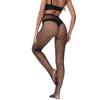 New European and American style stockings with hollow lace and jacquard patterns3091