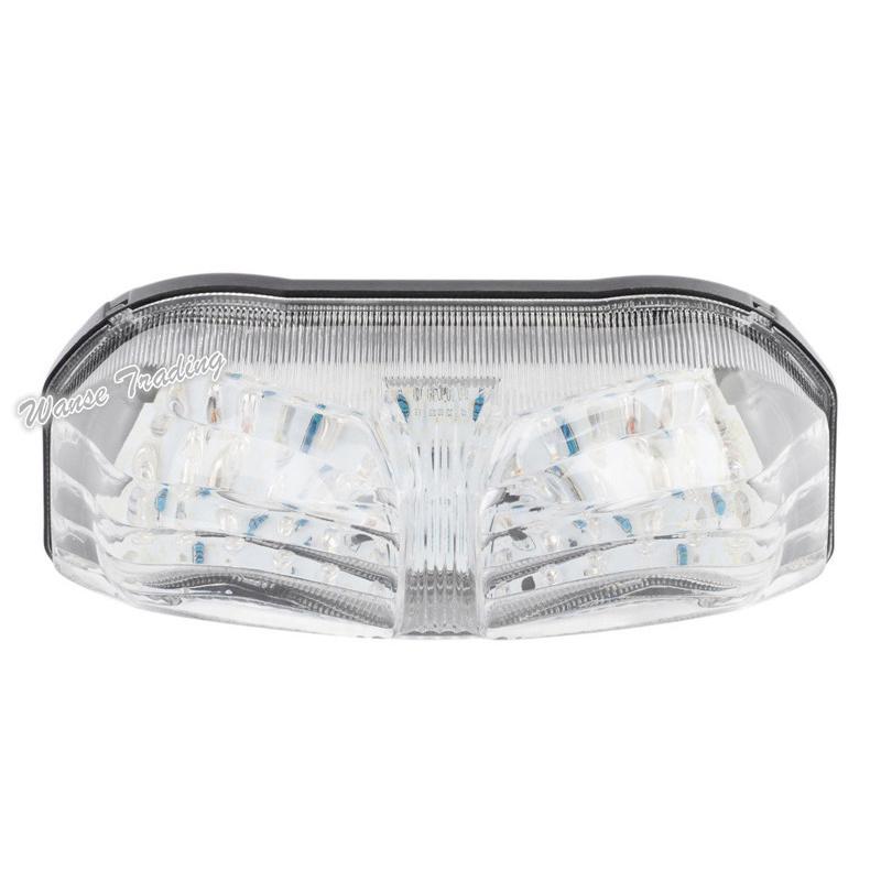 

waase For Yamaha Fazer FZ8 RN25 2010 2011 2012 2013 2014 2015 2016 Tail Light Brake Turn Signals Integrated LED Light Clear Lens