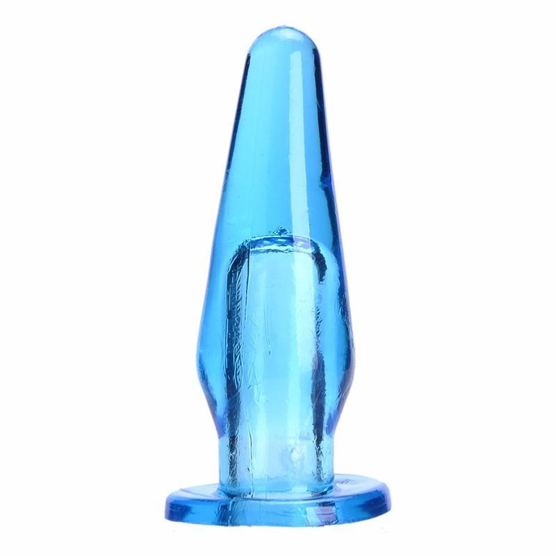 Soft Jelly Finger Anal Plug Mini Bullet Butt Plug Clitoris Stimulator Anal Sex Toys for Woman Adult Sex