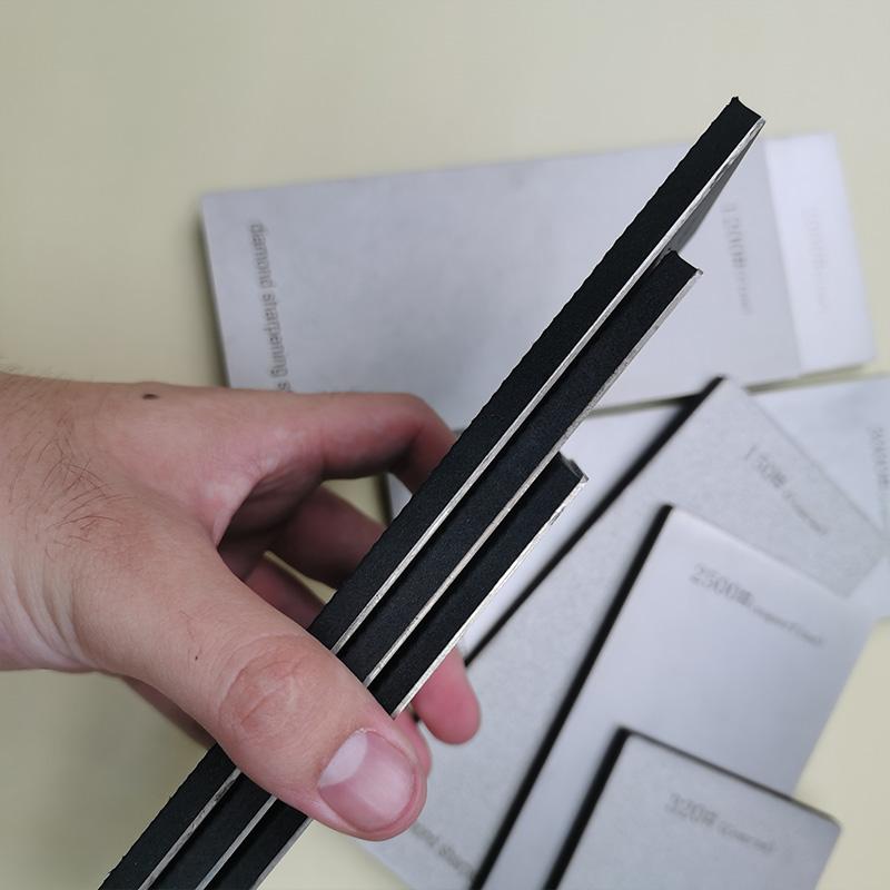 80-3000# Diamond Stone Professional Knife Sharpener Kitchen Tool Sharpening System Household Whetstone Large Size