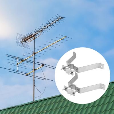 Yousheng Windproof Antenna Mounting Bracket Strong Load-bearing Easy Installation Universal Heavy Duty TV Antennas Pole Bracket Kit