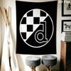 DZG Club Wall Hanging Printed Fabric Blanket Decorative Tapestries for Bedroom Living Room Home Decor