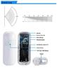 Wireless Infrared Human Body Motion Detector Alarm for Home and Commercial Use