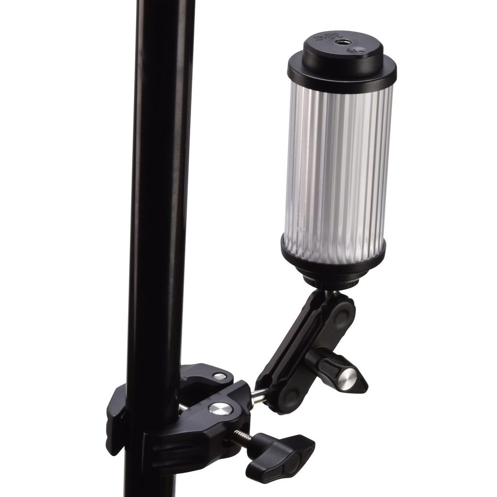 Etsumi with Rotating Ball Compatible with CDC CamDecam Multi-Pole Clamp, Black, 360° Head, CDC-003