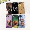Cover for Motorola Moto Edge 70 60 Fusion NEO Pro G56 G96 G04 G05 20 G Stylus Casing Phone Case Dachshund Dog Doberman