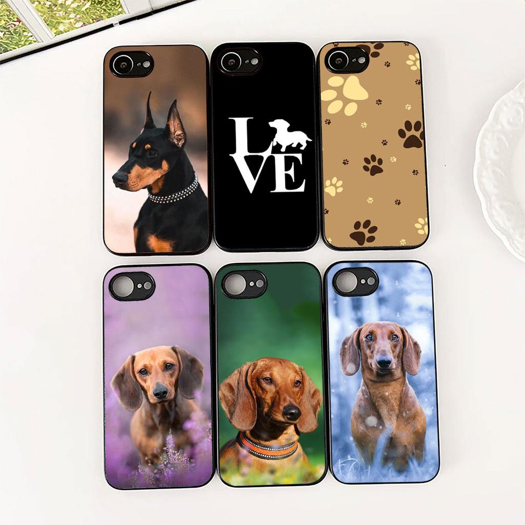 Cover for Motorola Moto Edge 70 60 Fusion NEO Pro G56 G96 G04 G05 20 G Stylus Casing Phone Case Dachshund Dog Doberman
