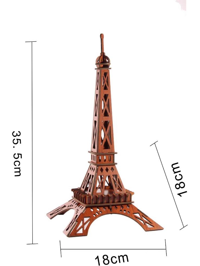 Breathe Forest Paris Tower 3D Puzzle - Exquisite DIY Educational Model