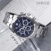 Seiko Spirit Series Men's Chronograph Metal Wristwatch,Korean popular watches