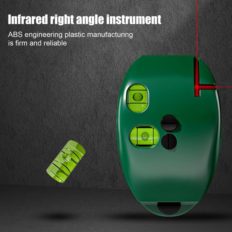 Portable Electronic 90 Degree Laser Scale Battery Powered Infrared Line Level Long Distance High Precision Infrared Level Wall