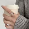 Bagues ouvertes en émail coloré à glaçure dégoulinante pour femmes Mode Nouveau Bijou Cadeau Fête Quotidien Vente en gros anillos