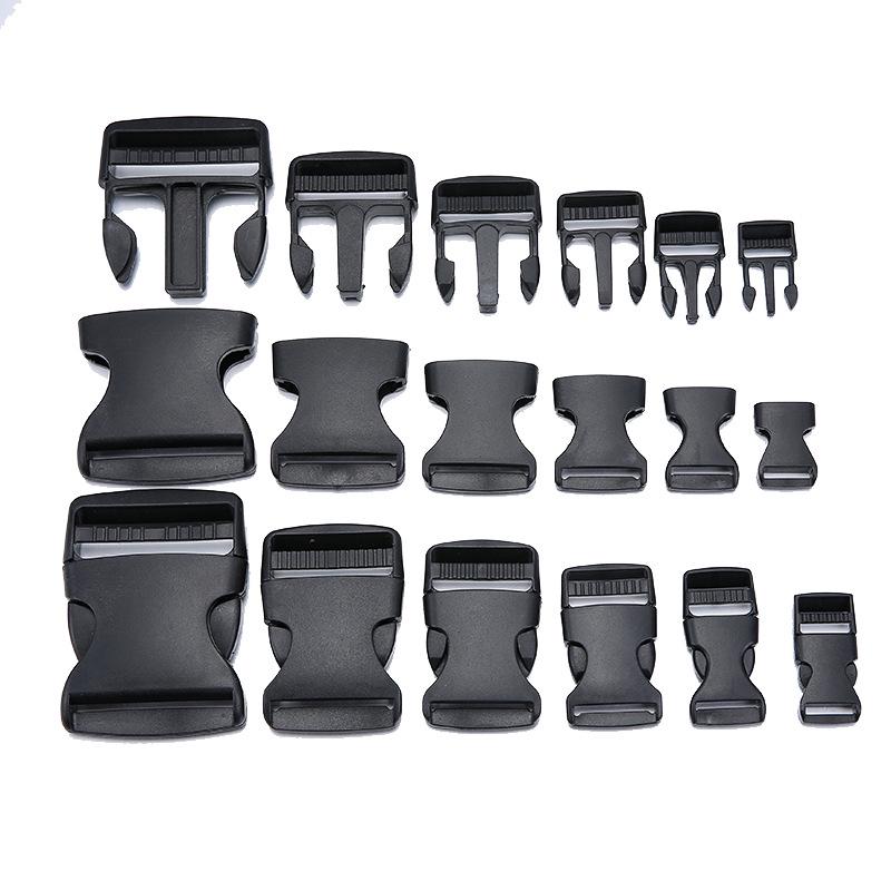 

Регульована пластикова пряжка для поясних сумок та рюкзаків, 1-5 см