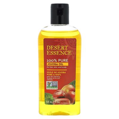 100% reines Jojobaöl, Für Haar, Haut & Kopfhaut, 118 ml (4 Fl Oz)