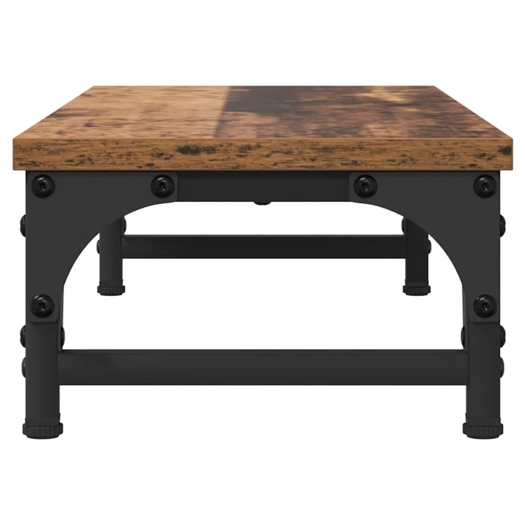 Monitor Stand Reclaimed Wood Look 55 x 23 x 14 cm Engineered Wood