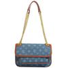 Denim bag women's summer 2025 new fashion niche design messenger bag high-end chain shoulder small square bag