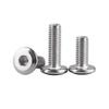 M5 Large Flat Head Stainless Steel Chamfered Inner Hexagon Screw for Furniture