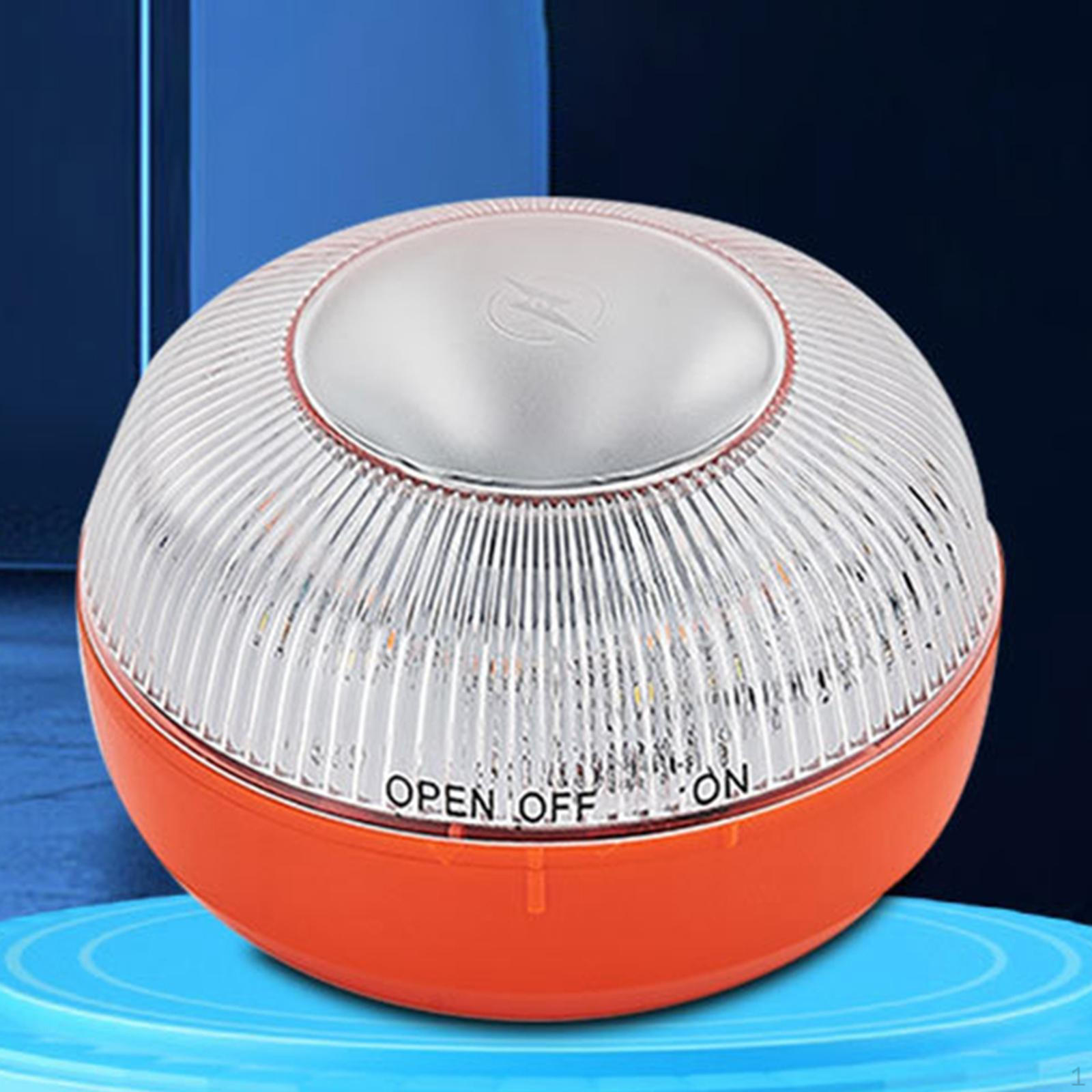 

Traffic Warning Light Emergency Lamp Bright, Waterproof Lighting Reliable Compact LED Road Security