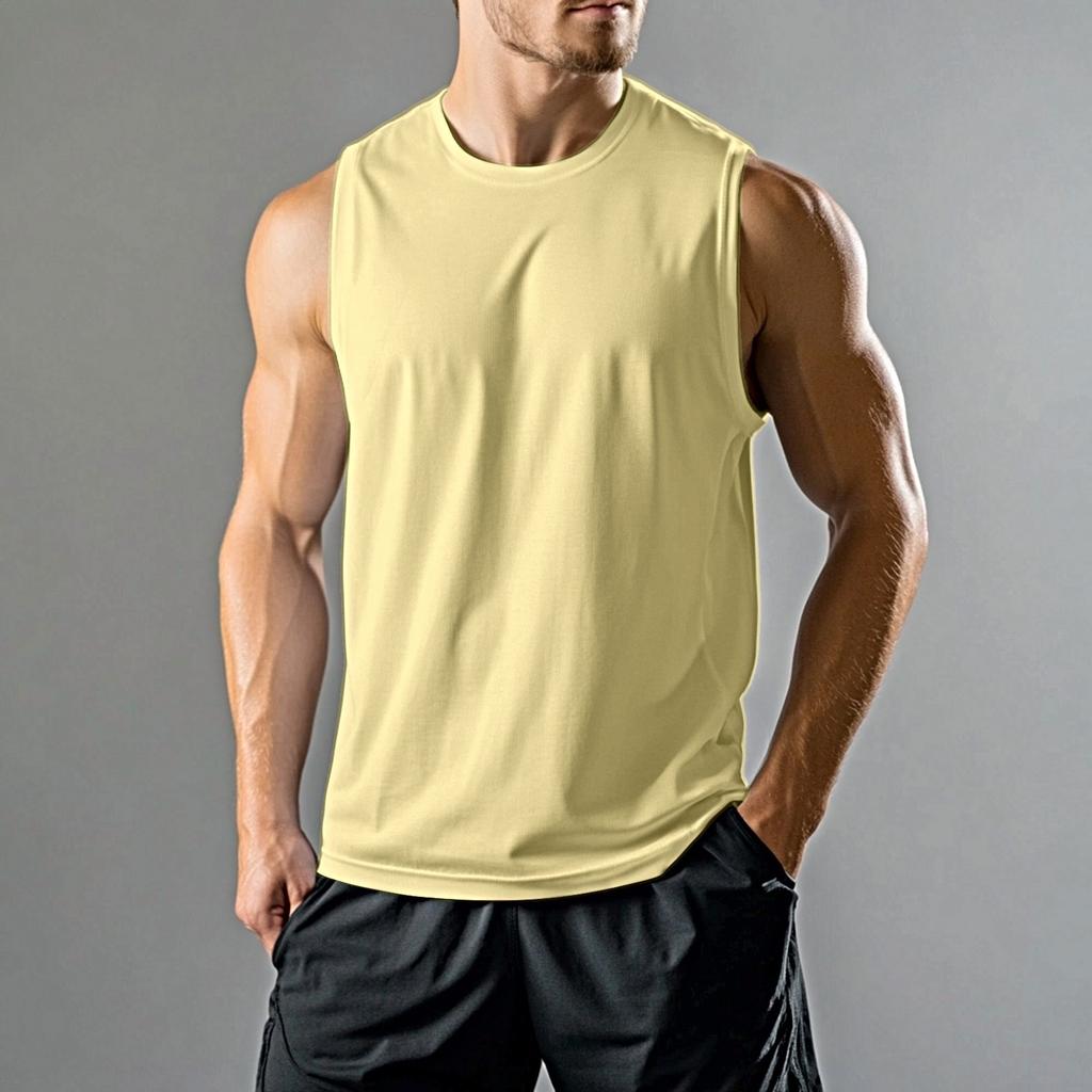 Vestă fără mâneci casual sport pentru bărbați