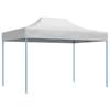 VidaXL Profi-Partyzelt Faltbar 280x410x315 cm Stahl Weiß