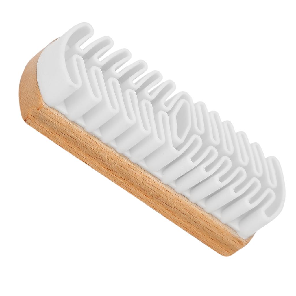 Natural Crepe Wood Brush Suede Nubuck Shoes Brush Leather Stain Cleaner for Shoe Care