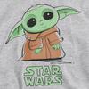 Star Wars Childrens/Kids Grogu Splash Heather Hoodie