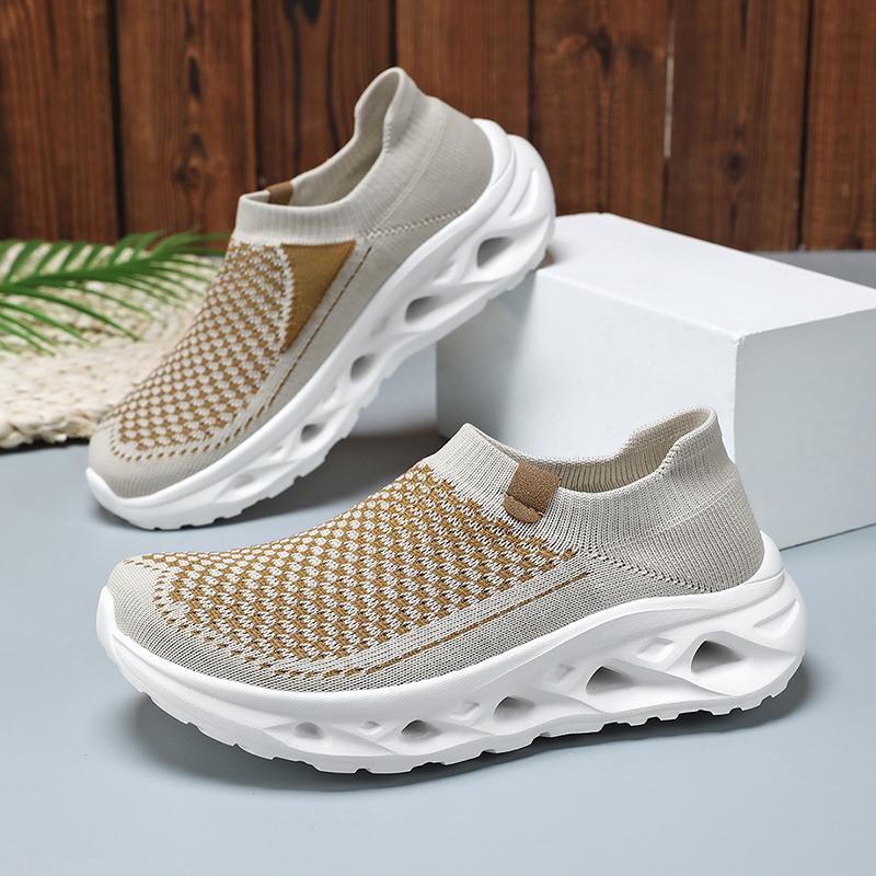 TUTUINANLE Women's Spring Casual Sneakers: Stylish Mesh Design, Chunky Sole, Lightweight and Comfortable Casual Shoes
