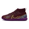 Kylian Mbappé X Nike Mercurial Superfly 9 Club TF GS Dark Beetroot Kids Sneakers Red University-Blue Vivid-Purple DO9795-694