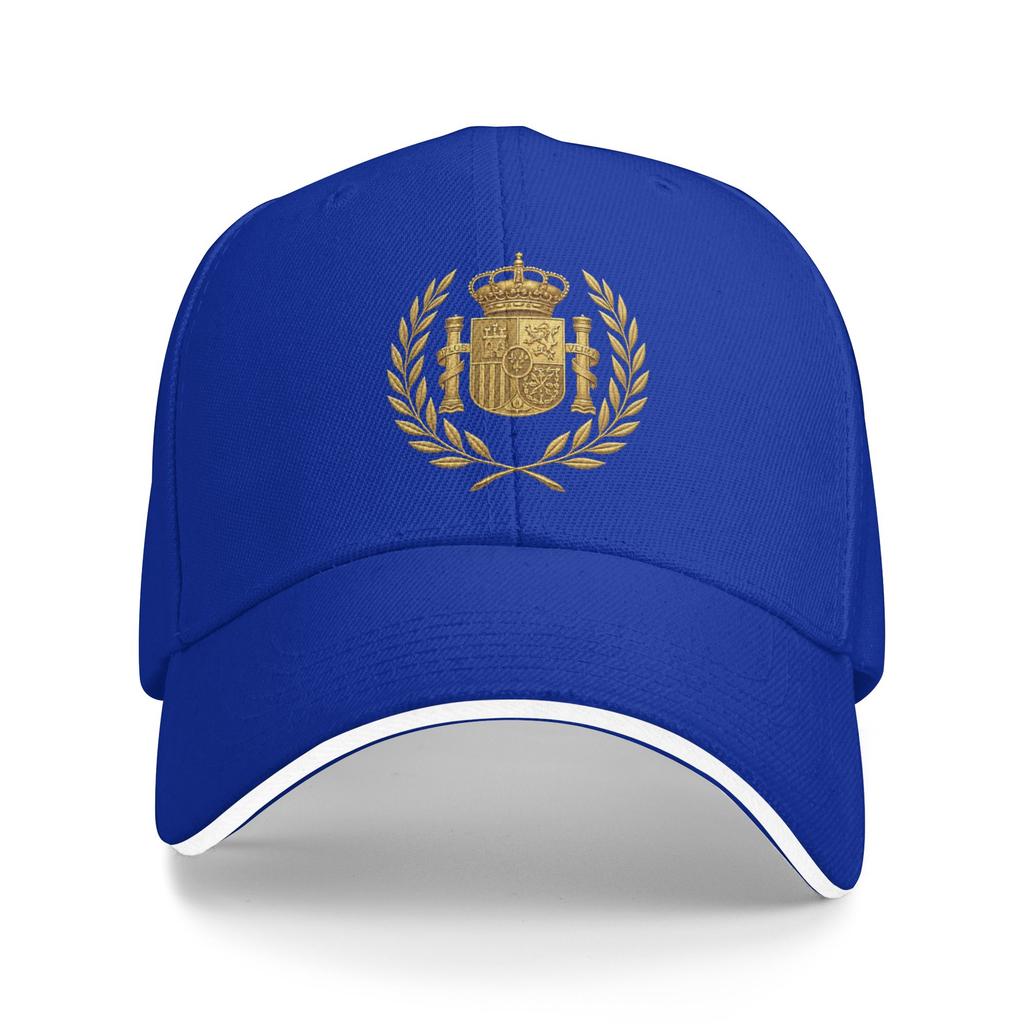 Spain Coat Of Arms Spanish Emblem Espania Sun Baseball Cap Summer Unisex Adult Design Trucker Hat Wholesale Snapback Cap