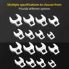 Hot Sale 8Pcs Heavy Duty Chrome Vanadium Crowfoot Wrench Set Inch Metric Multitool For Auto Repair Garage Mechanic Work