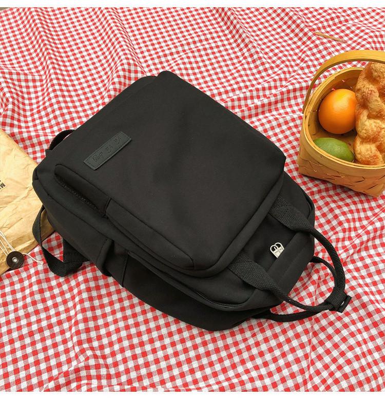 Lightweight Macaron Korean Style Backpack Practical For Primary And Middle School Students 2023 New Japanese Double Shoulder Bag