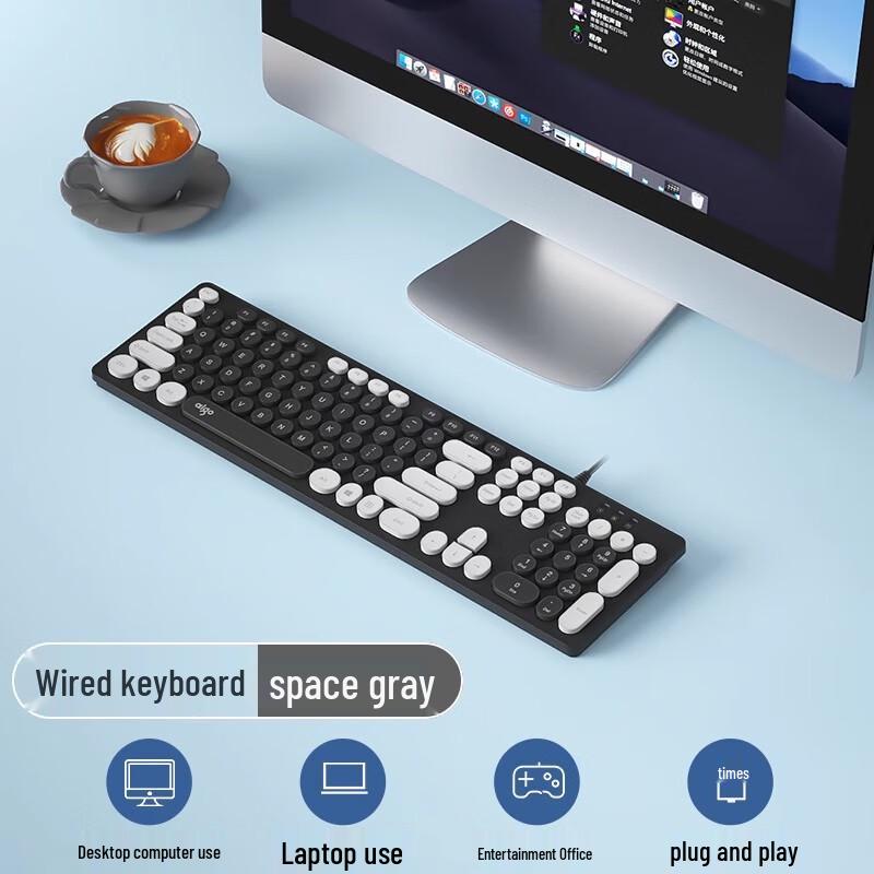 You Shi Patriot Wired Business Keyboard Mouse Combo