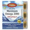 Maximum Omega 2000, Natural Lemon, 30 Soft Gels (1,000 Mg Per Soft Gel)