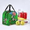 Gardening Opossum Resuable Lunch Boxes for Women Multifunction Cartoon Animal Pet Thermal Cooler Food Insulated Lunch Bag