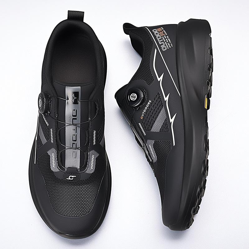 Full of technology, rotating lace-up system, high-end outdoor sports, breathable hiking, casual shoes, men's shoes tide