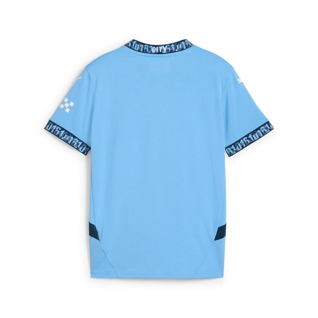 Sporty MCFC Home Jersey Replica Jr 775078 Kids 24 Color Team Light Blue [PUMA] Fall/Winter Blue/Marine (01)