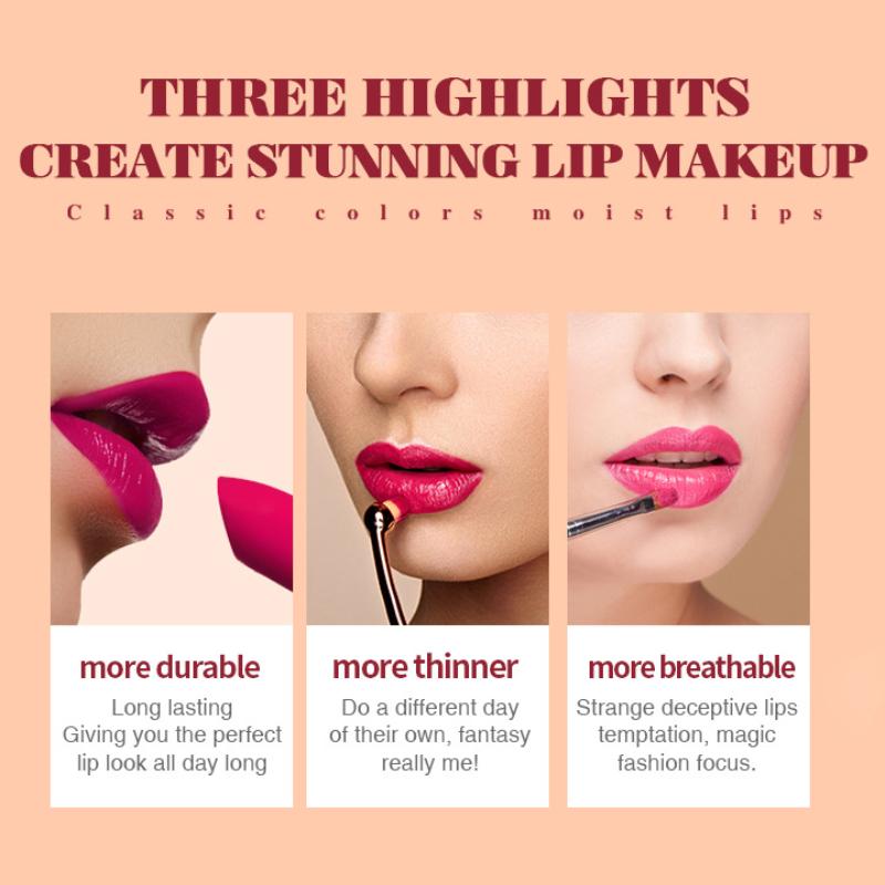Affordable Matte Matte Lipstick Moisturising Not Easy To Fall Out Velvet Lipstick