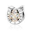Spring 925 Silver Green Series Charm Bead For Woman Four Leaf Clover Turtle Avocado Fit Original Bracelet Making Pendant Jewelry
