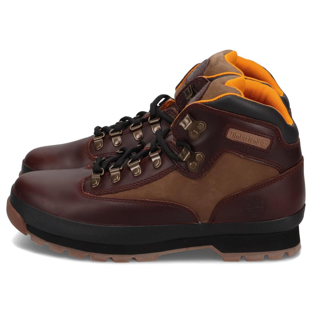 Timberland EURO HIKER L Size Men's Boots, Burgundy, 26.5cm, A2P27-EIW