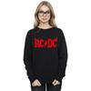 AC/DC Womens/Ladies Horns Logo Sweatshirt